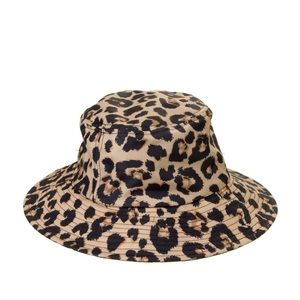 Loeffler Randall animal print bucket hat